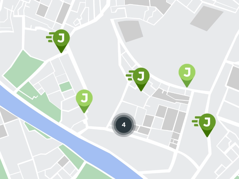 Fachhändlersuche Map Symbolbild