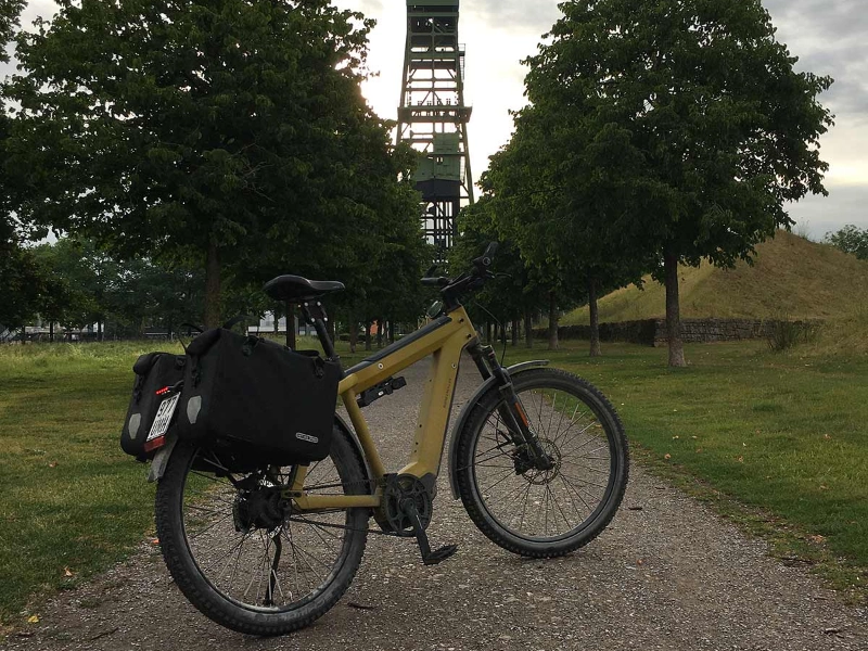 Auf dem Weg zur Arbeit